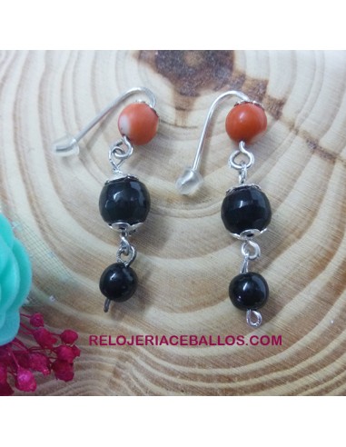 Pendientes combinados artesanales