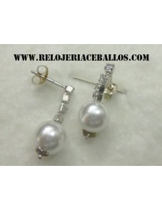 PENDIENTE ZIRCONITAS ref PEN62