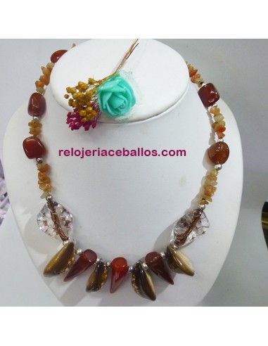 Collar artesano con Caracolas