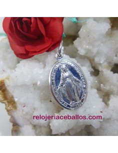Virgen Milagrosa de plata maciza 2