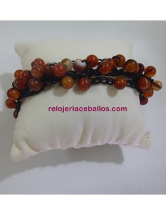 Collar de Ágatas hecho a mano 2