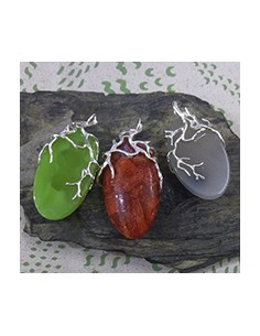 Colgante Colección Coral y Cuarzo CO1 2