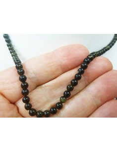 Collar artesano de Obsidiana dorada COB 2