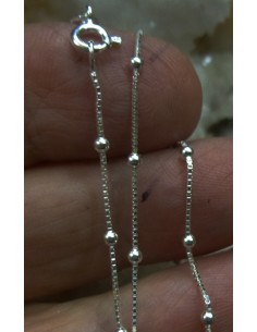 Cadena de Plata de 40 cm largo