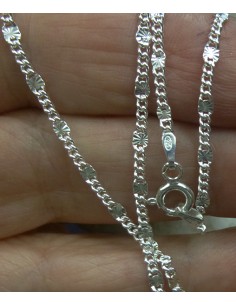 Cadena Combinada de Plata...