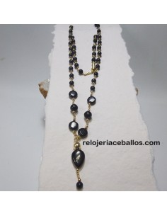 Gargantilla de Golfilled 14 K y Azabache
