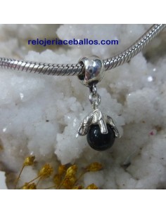 Charm elefante con bola de azabache