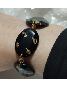 Pulsera artesanal de Carbón 2