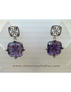 Pendientes plata Ritone...