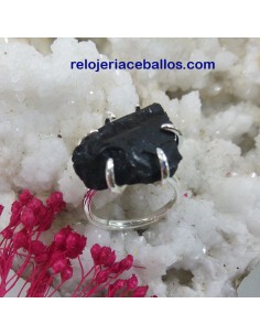 Anillo ajustable engarzado 2