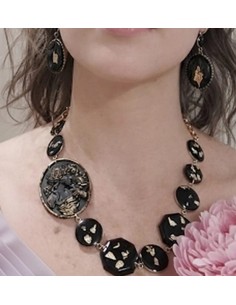Collar de Camafeo con Carbón CCC