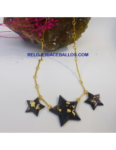 Gargantillas de Estrellas de carbón