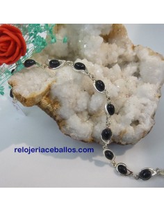 Pulsera lágrimas con azabache
