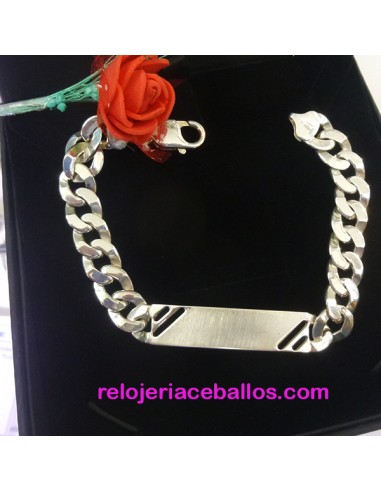 Esclava de plata de ley caballero