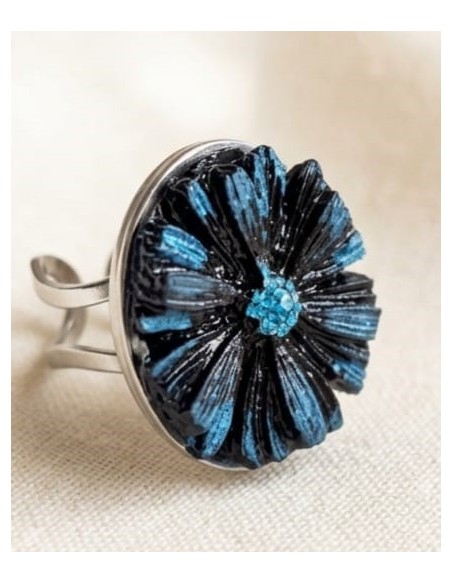 Anillo Abanico de Carbón