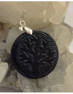 Colgante Árbol de la Vida de carbon  AU12