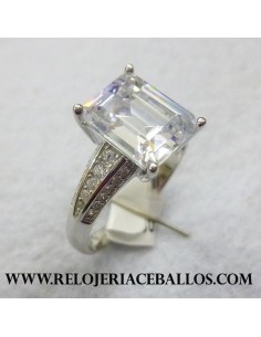 Sortija de Plata y Circonita nº 11 2
