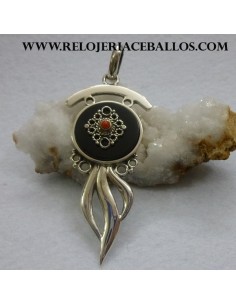Azabache Colgante de plata M28