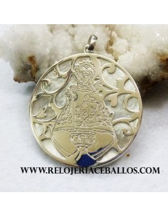 Medalla Covadonga plata 77002