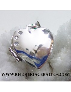 Relicario corazón  E12801