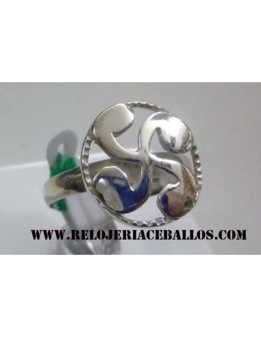 Lauburu sortija de plata ref STR3