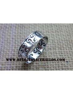 Anillo Triskel de plata  146-0001 2