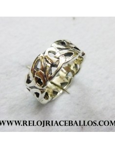 Anillo de plata con Triketa  145-0003 2