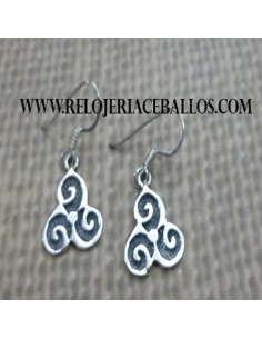 Pendientes con Triskel 127-18