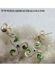 Triskel pendiente de plata  L19823