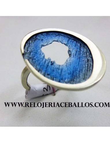Joyas Orfega Sortija Ocaso Azul 113257