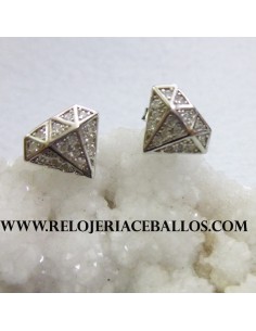 pendiente de plata 37876