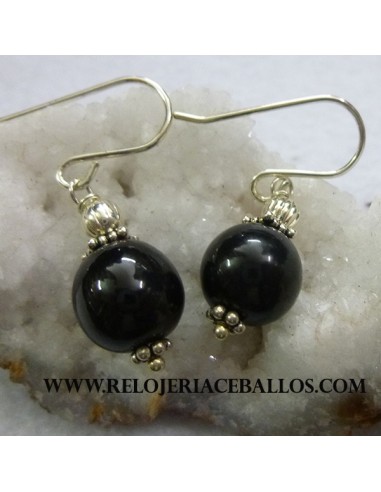 pendiente de azabache azc19