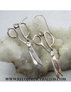 pendiente tijera de plata 320-0663