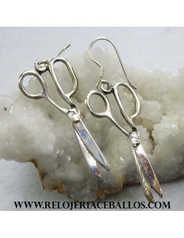 pendiente tijera de plata 320-0663