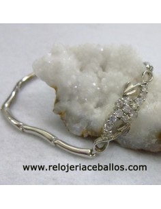 Pulsera Princesa de plata srp