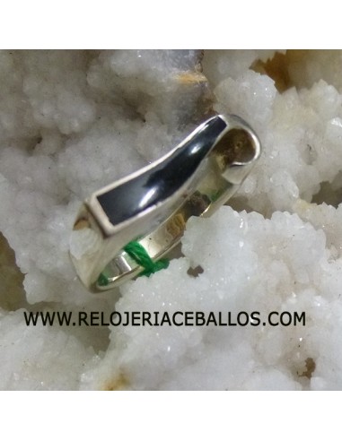 Sortija de Azabache y Plata ref AI64