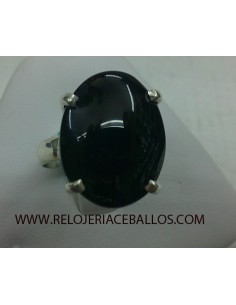 Sortija de Azabache y Plata...