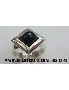 Sortija de Azabache y Plata...