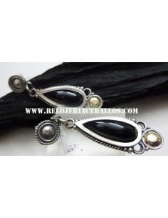 pendientes de azabache ref t19016