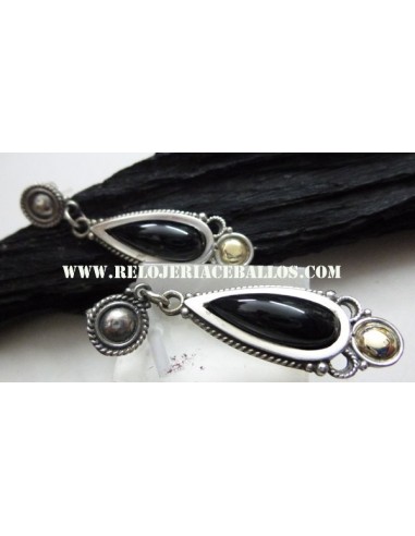 pendientes de azabache ref t19016