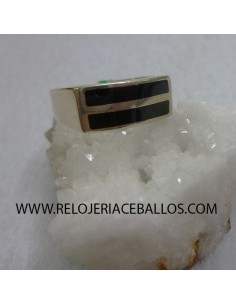 Sortija de Azabache y Plata...