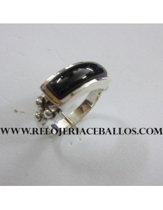 Sortija de Azabache y Plata A93