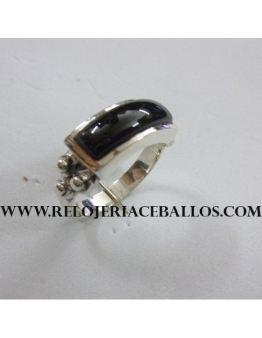 Sortija de Azabache y Plata A93