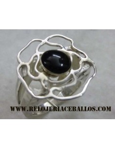 Sortija de Azabache y Plata...