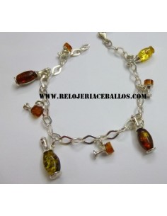 Pulsera botellas y copas de...