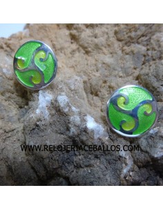 Trisquel esmalte pendientes ref CEL013