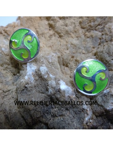 Trisquel esmalte pendientes ref CEL013