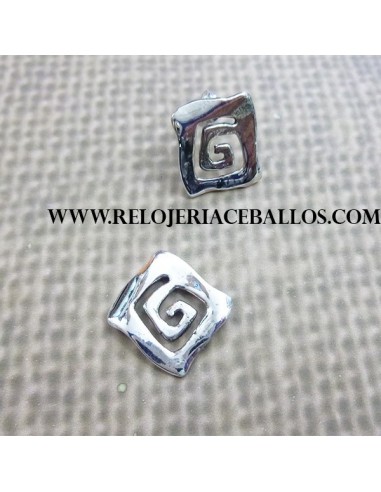 Pendiente con Espiral de Plata 123-0063