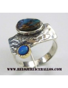 Sortija Exclusiva con Piedras Naturales JDA2