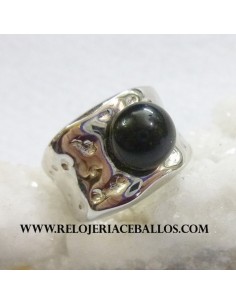 Azabache sortija plata SOR3